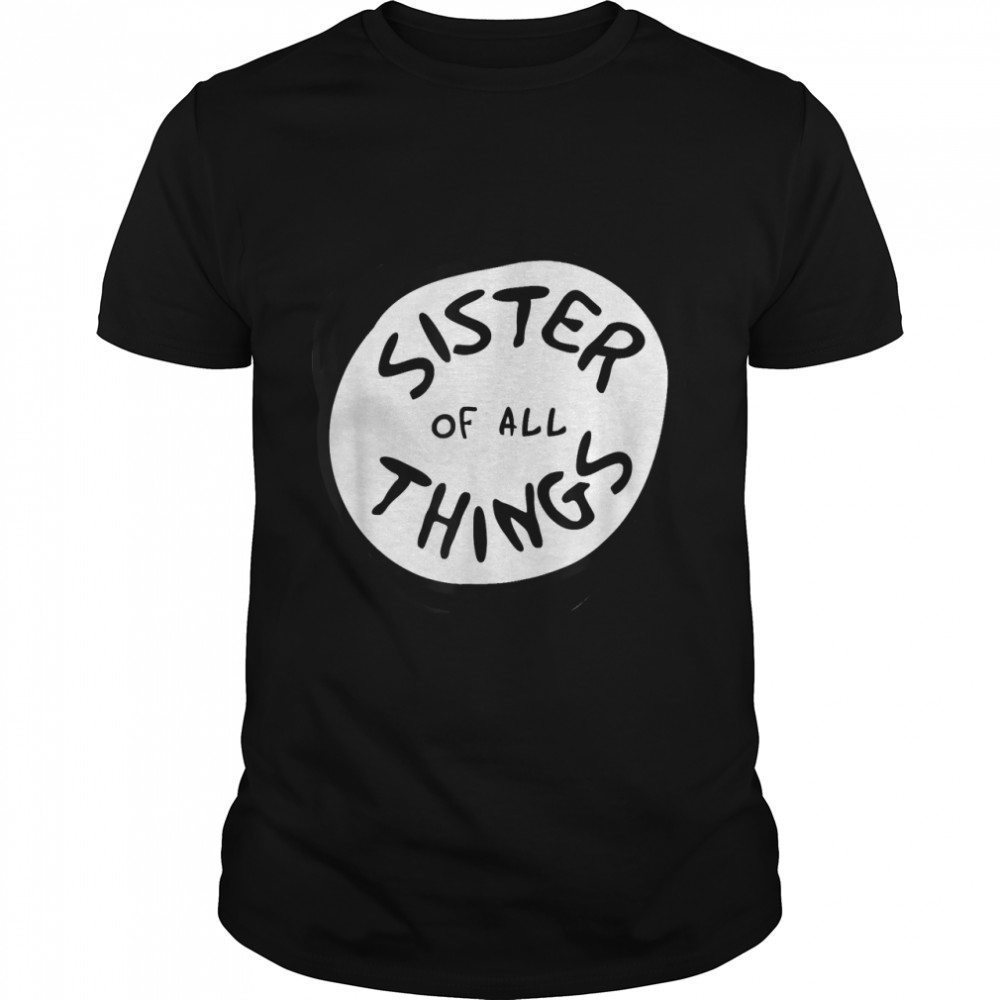 Dr. Seuss Sister of all Things Emblem RED T-shirt