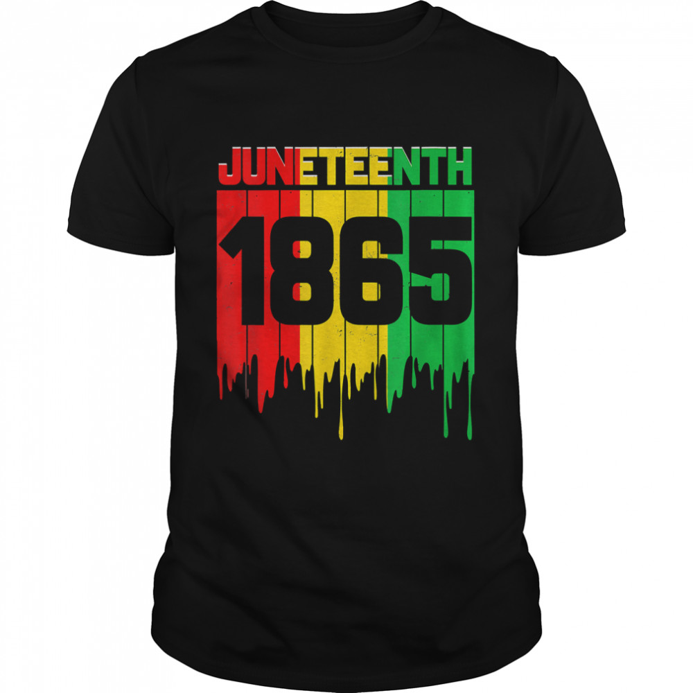 Funny Juneteenth 1865 African Men Women Boy Girl Kid T-Shirt