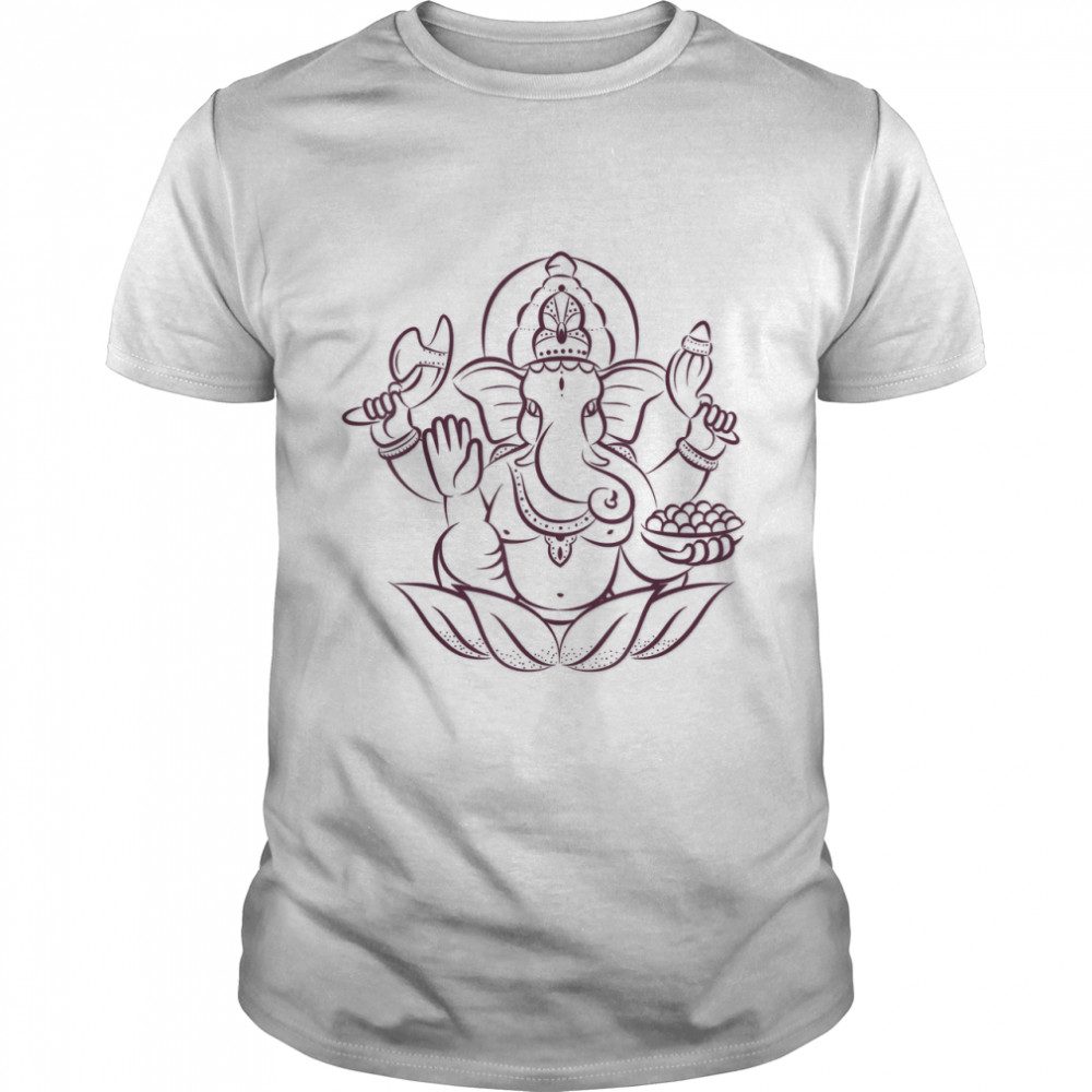 Ganesha Ganesh Indian Elephant God T-Shirt