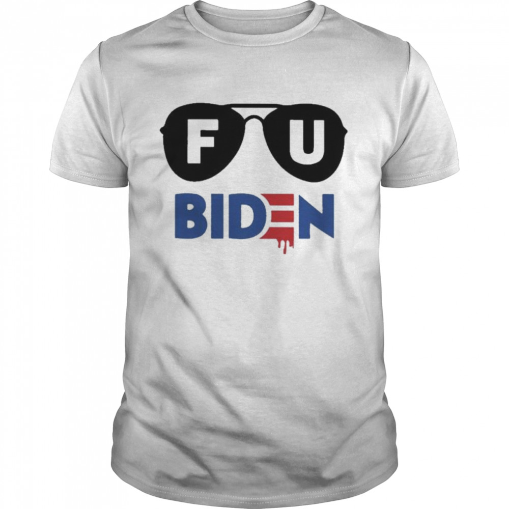 Glasses Fuck Biden shirt