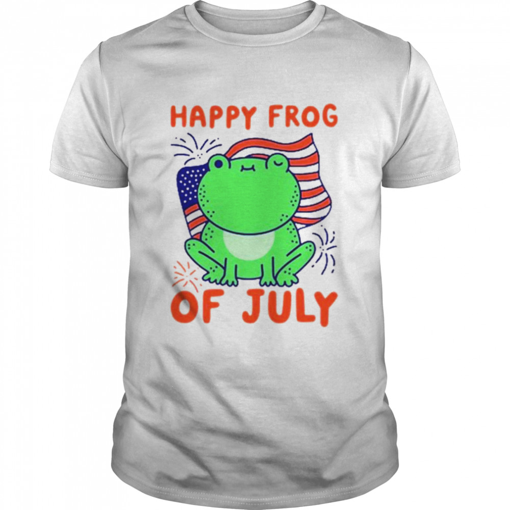 Happy Frog Of July Shirt