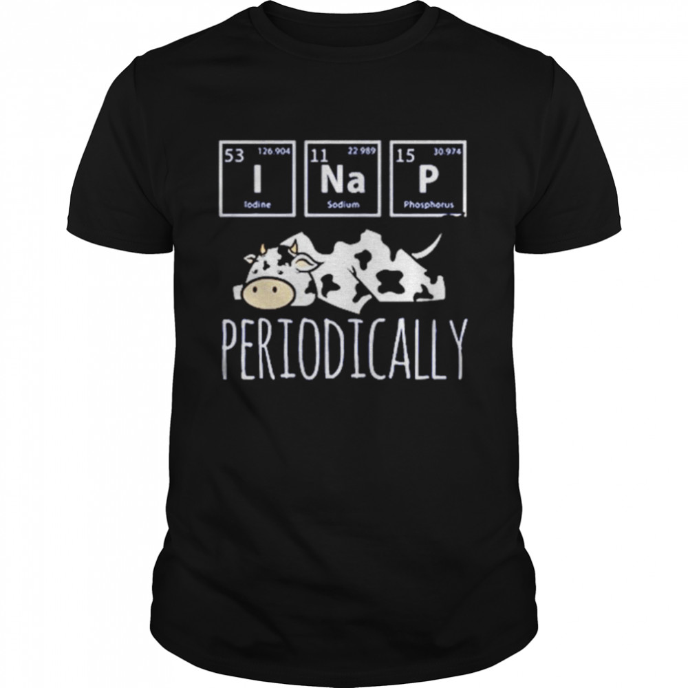 I Nap Periodically Cow T- Classic Men's T-shirt
