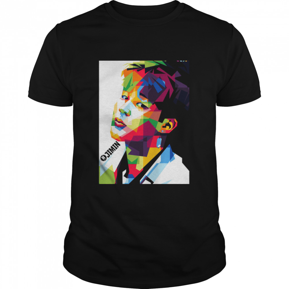 Jimin BTS in Pop Art   Classic T-Shirt
