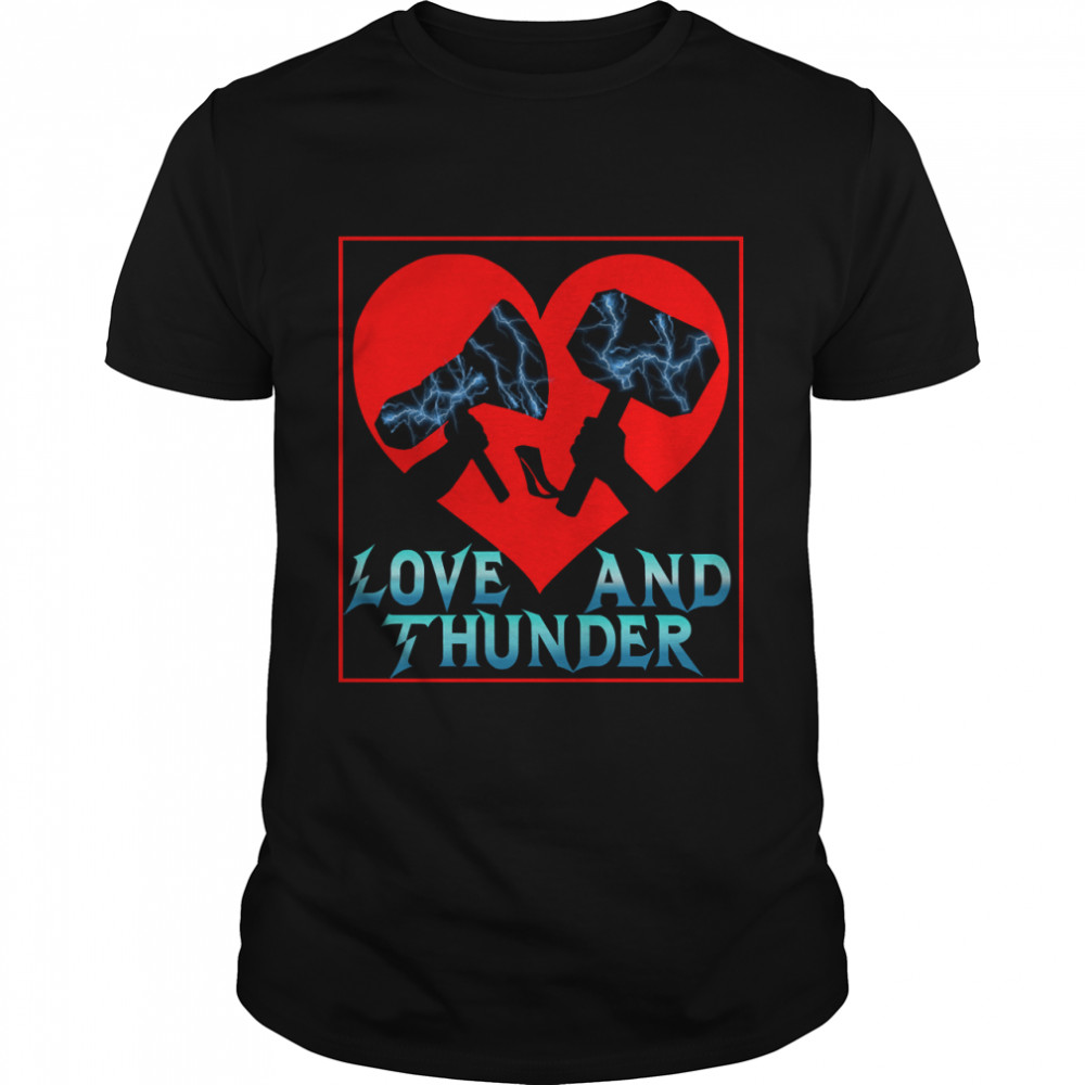Love And Thunder Together Classic T-Shirt