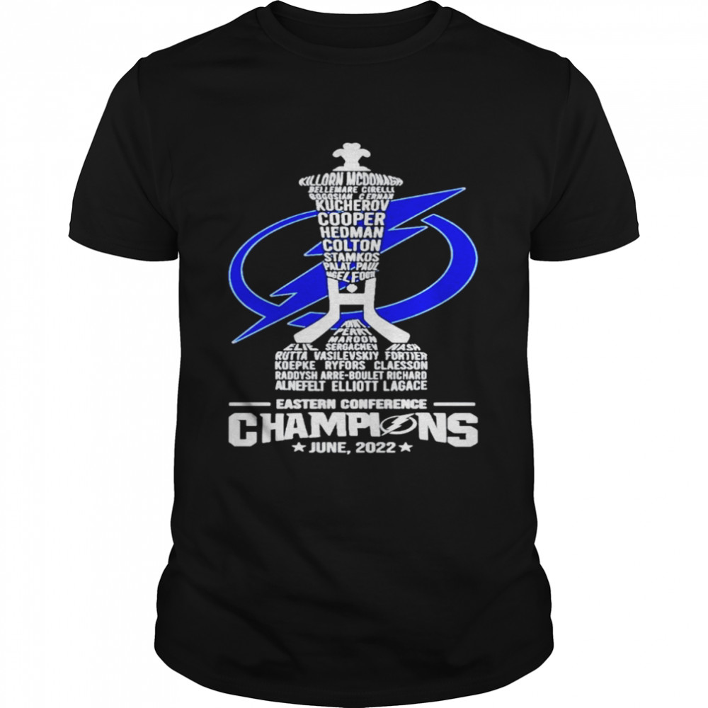Tampa Bay Lightning Cup Eastern Conference Champions June 2022 Shirt