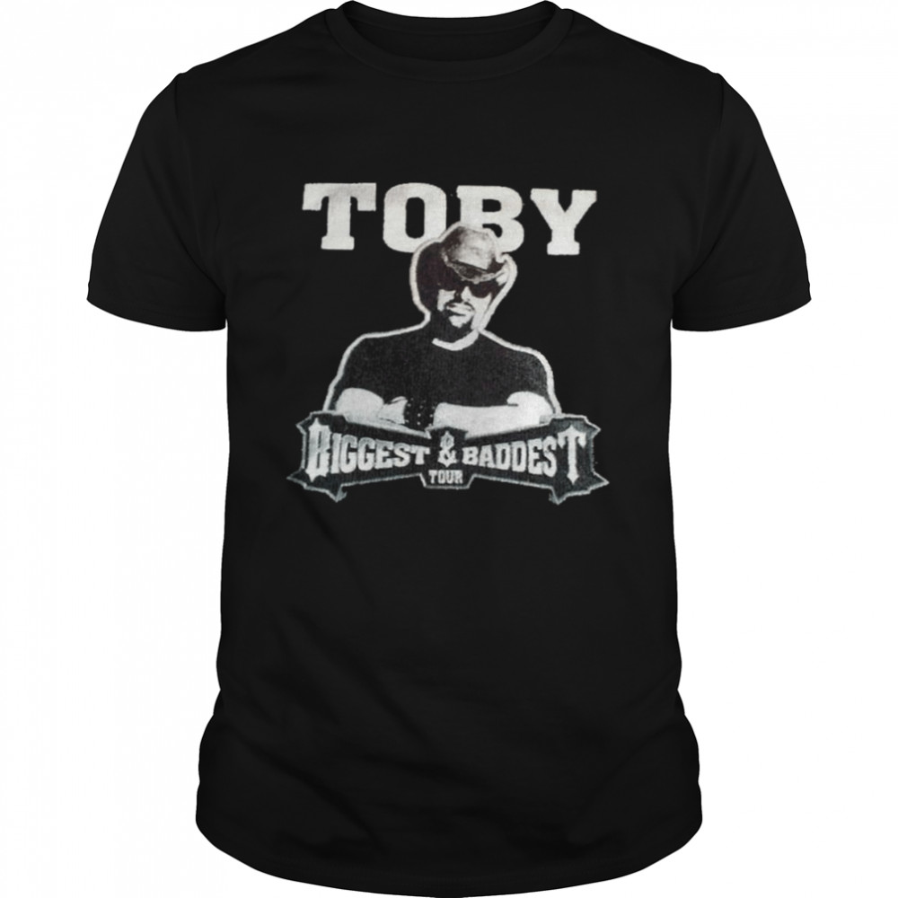 Vintage Portrait Of Toby Keith Shirt
