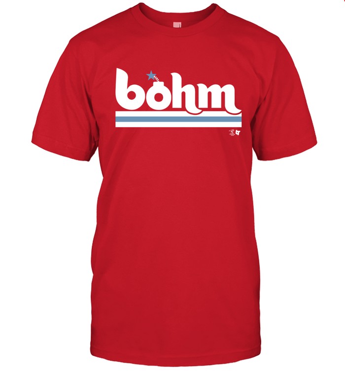 Alec Bohm Bomb Philadelphia Phillies T Shirt