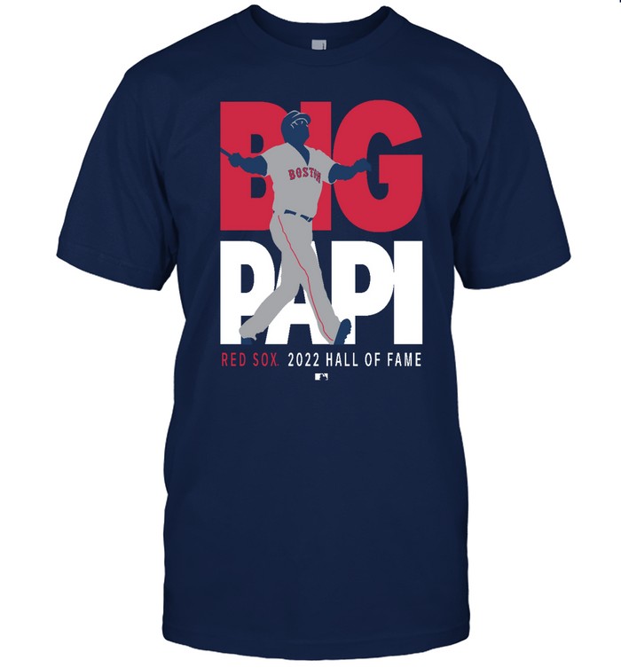 Boston Red Sox David Ortiz 2022 Hall Of Fame Essential T-Shirt