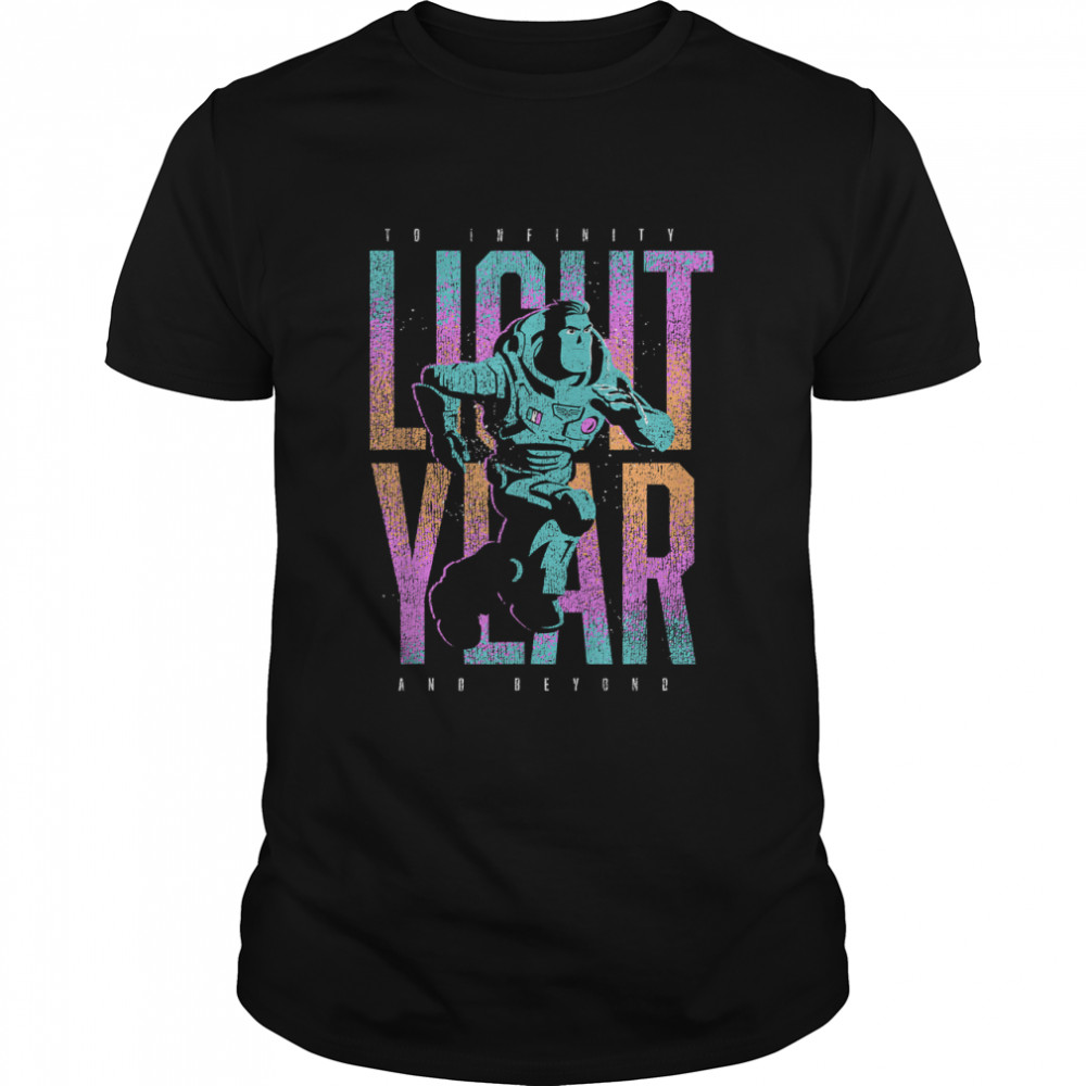 Disney Pixar Lightyear Buzz Lightyear To Infinity And Beyond T- Classic Men's T-shirt