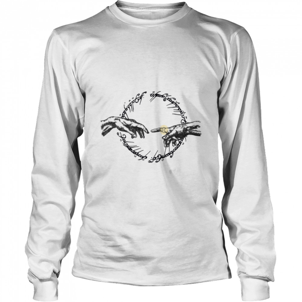 elvish, creation of adam Essential T- Long Sleeved T-shirt