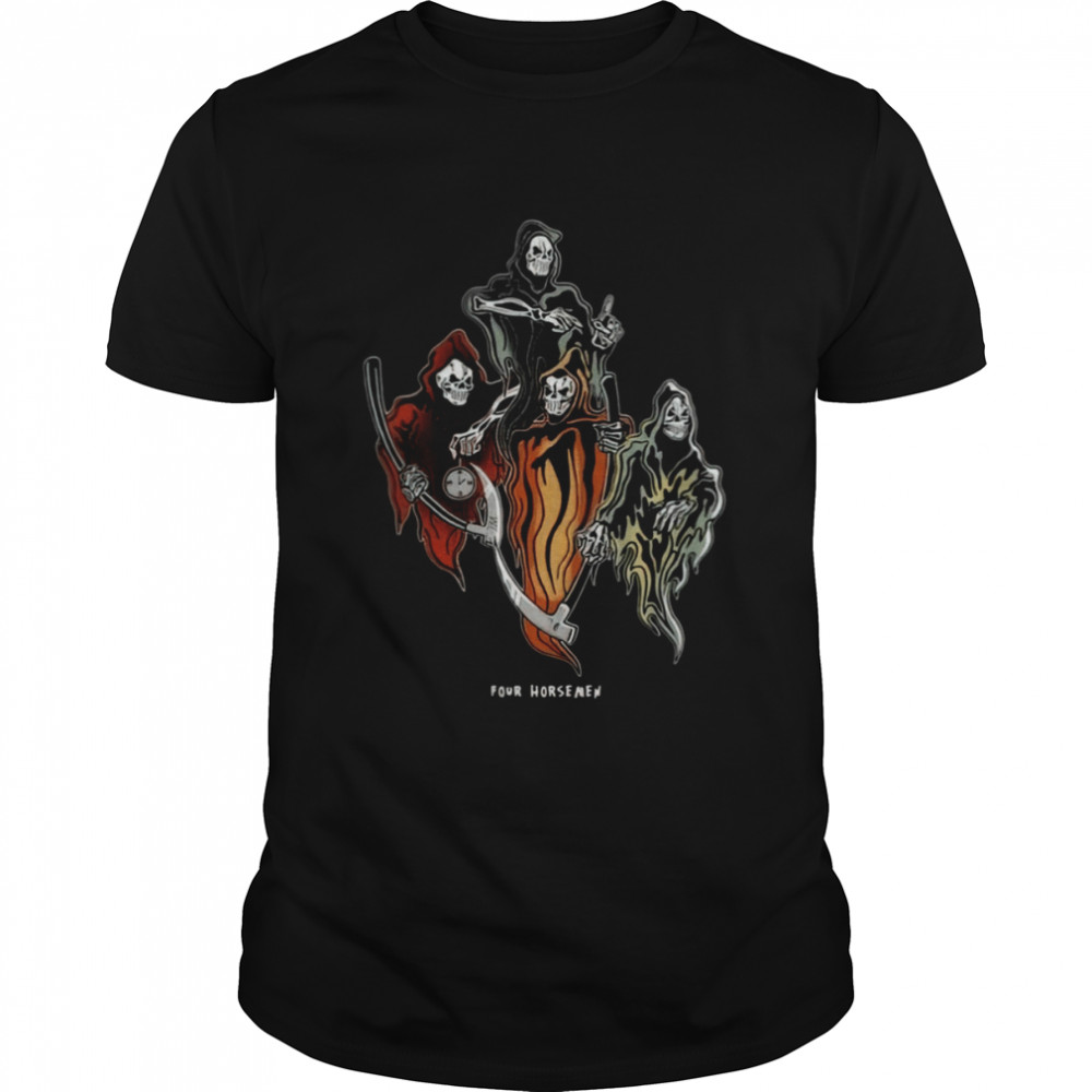 Four Horsemen Black Brand Warren Lotas shirt