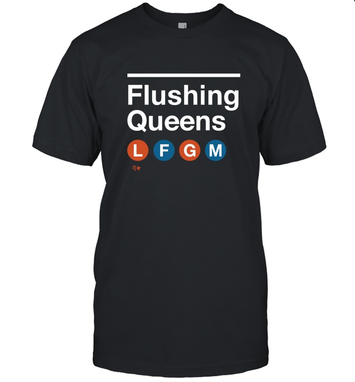 Lfgm Flushing Queens Subway Sign T Shirt