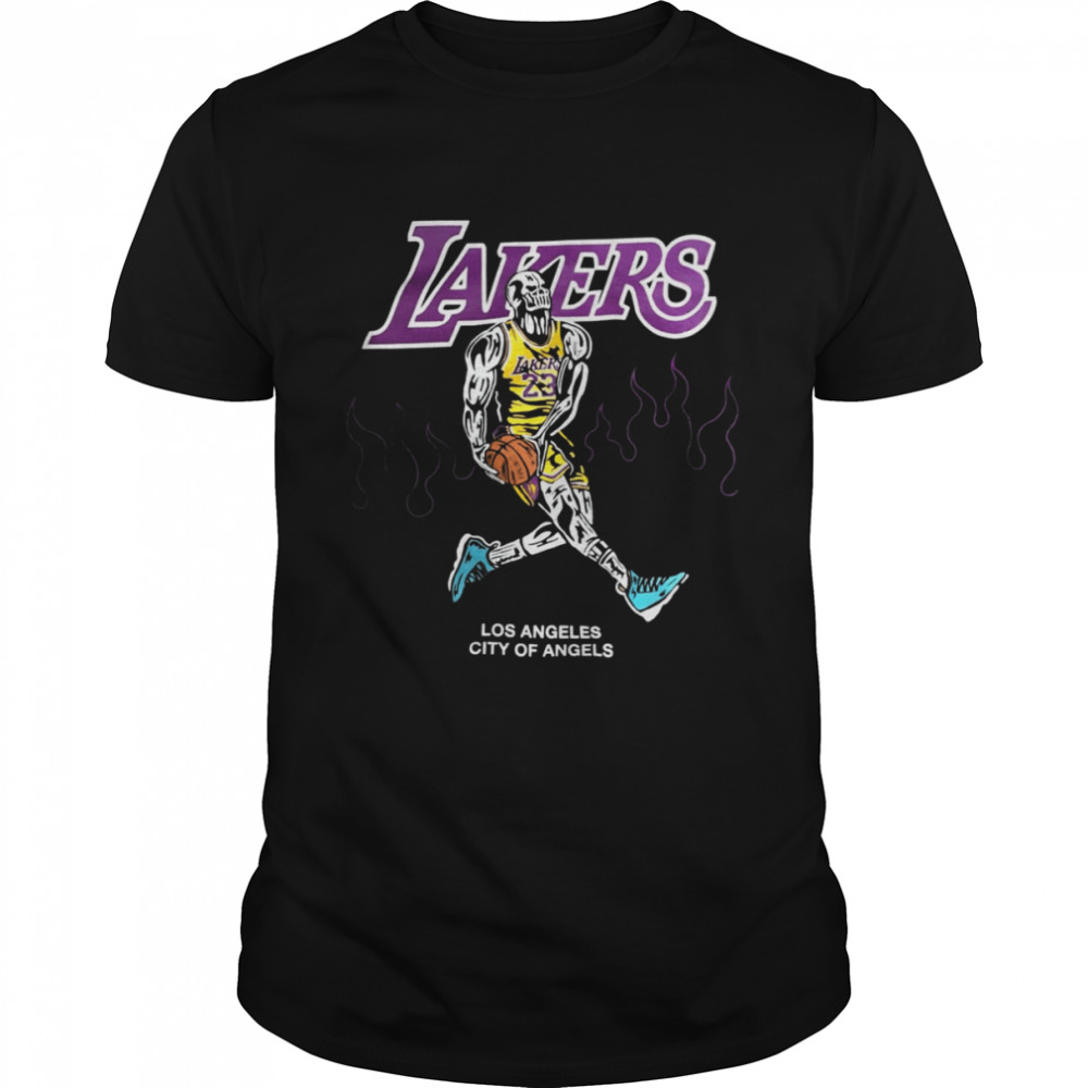 Los Angeles City Of Angels Lebron Lakers Warren Lotas shirt Classic Men's T-shirt