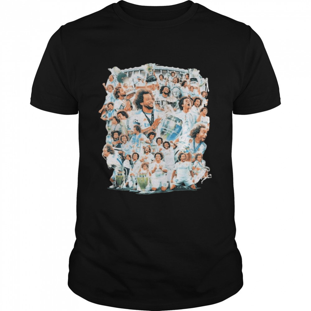 Marcelo Real Madrid Legend Football Player Shirt