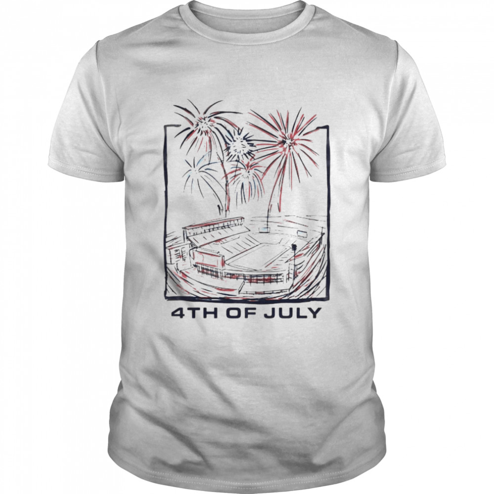 Mississippi Stadium 4th Of July T-Shirt