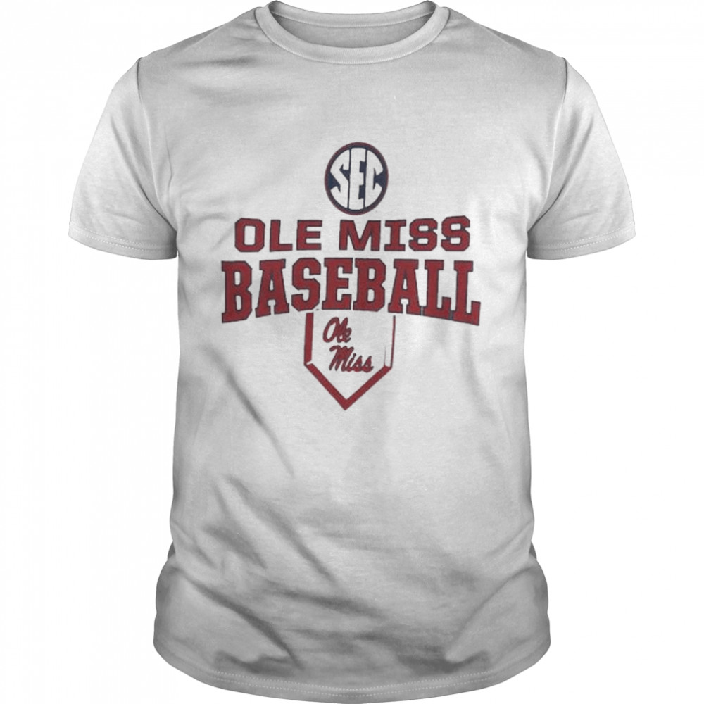 Ole miss rebels sec ole miss baseball youth short shirt