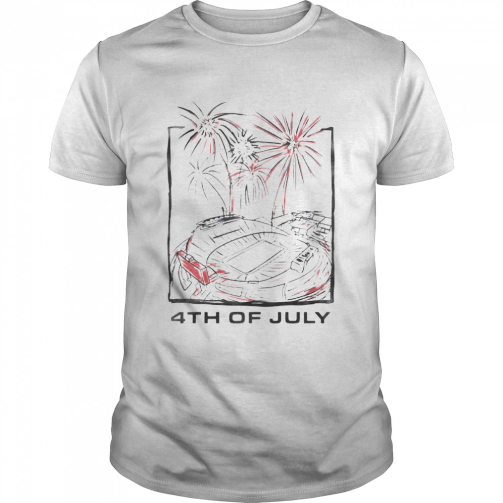 Oregon Stadium 4th Of July T-Shirt