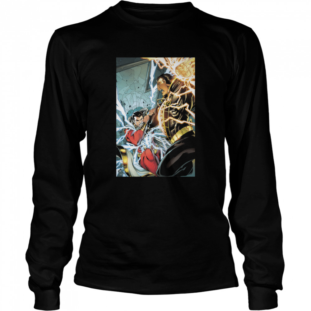 shazam black adam comic Classic T- Long Sleeved T-shirt