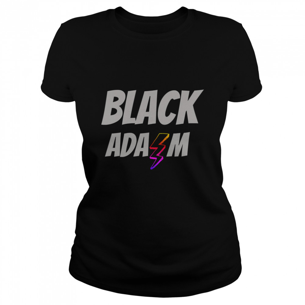 the rock black Adam flash Classic T- Classic Women's T-shirt