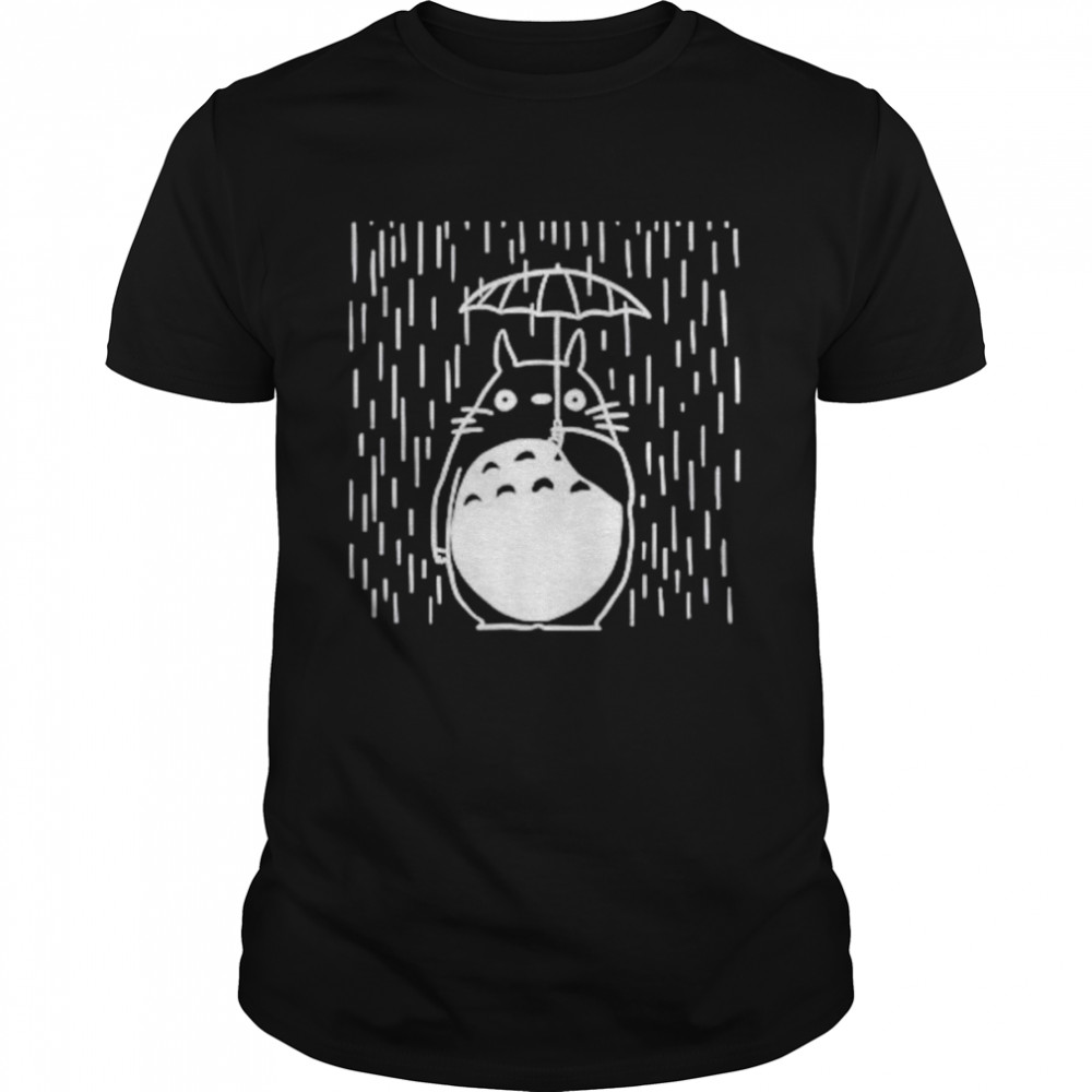 Totoro in the rain shirt Classic Men's T-shirt