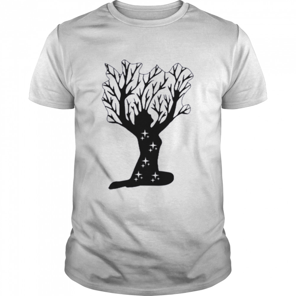 Tree Of Life Symbol Fractal Yoga Meditation Shirt