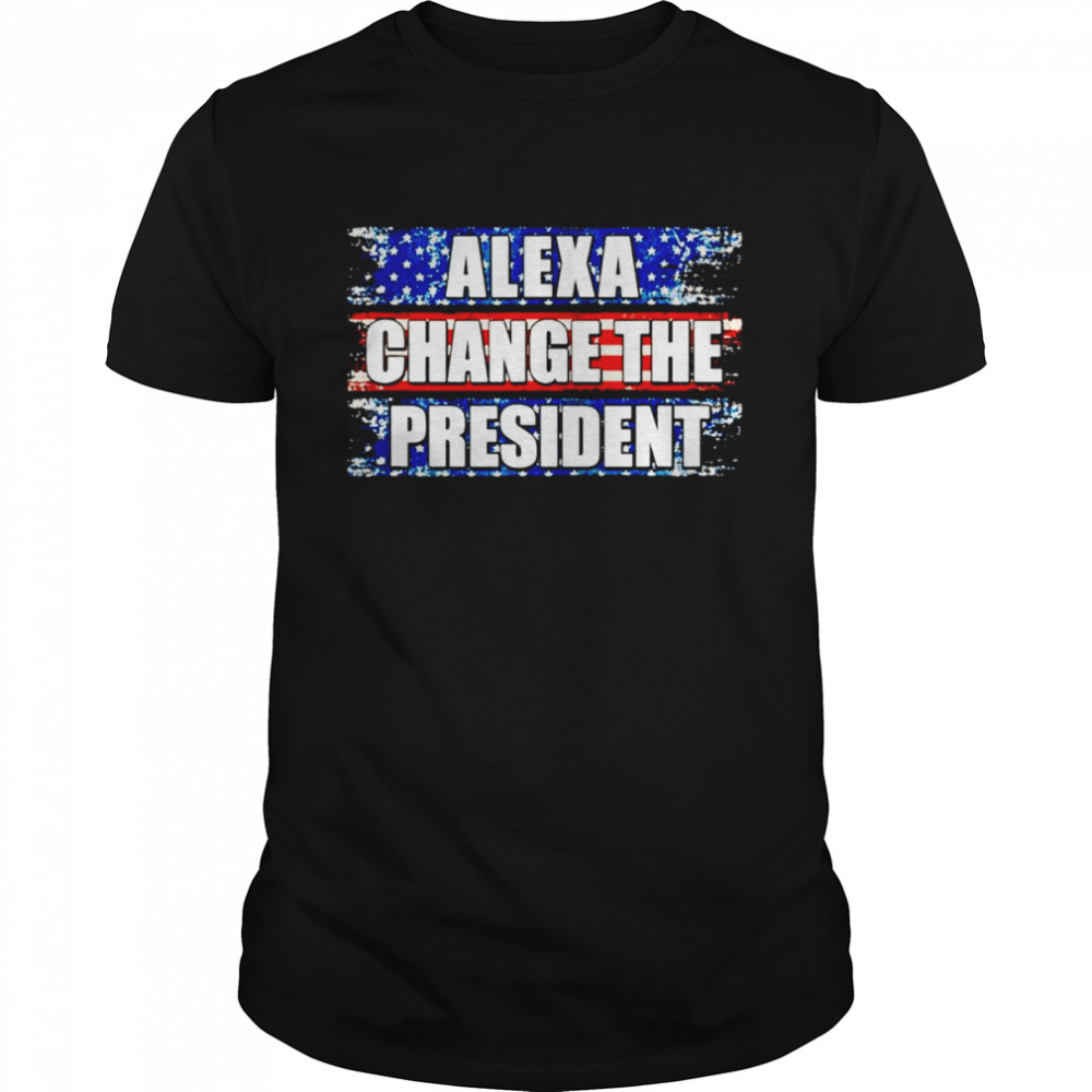 Alexa change the president unisex T-shirt Classic Men's T-shirt