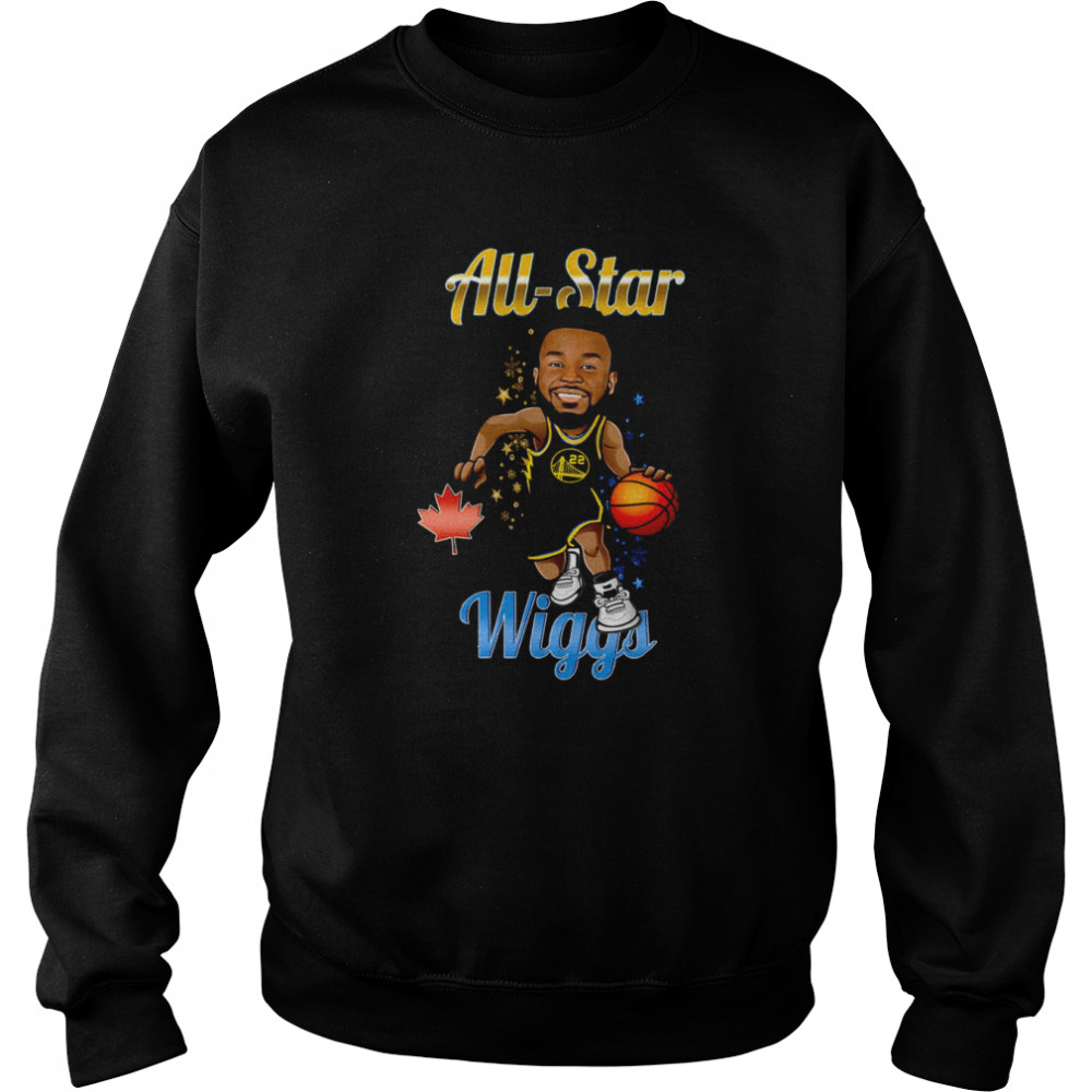 Allstar 22 Andrew Wiggins shirt Unisex Sweatshirt