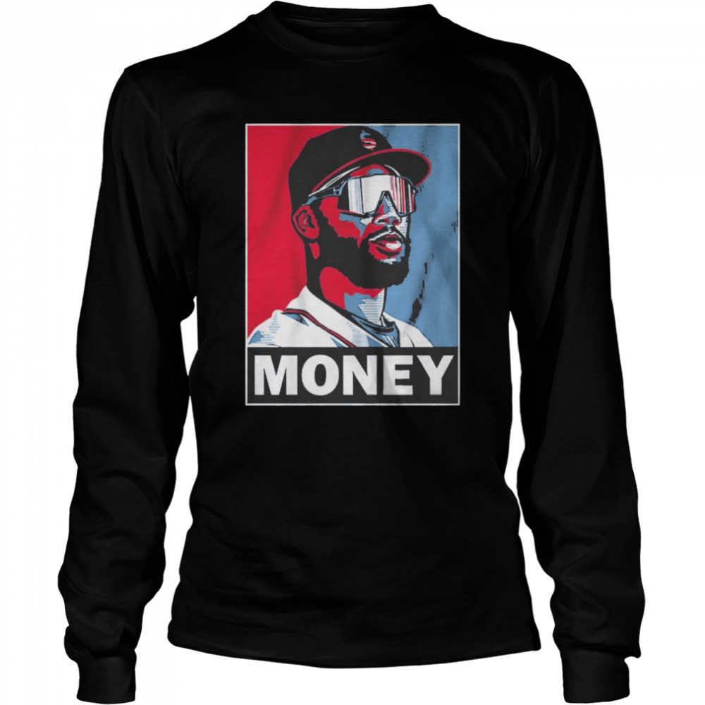 Atlanta Baseball Michael Harris II Money Mike  Long Sleeved T-shirt