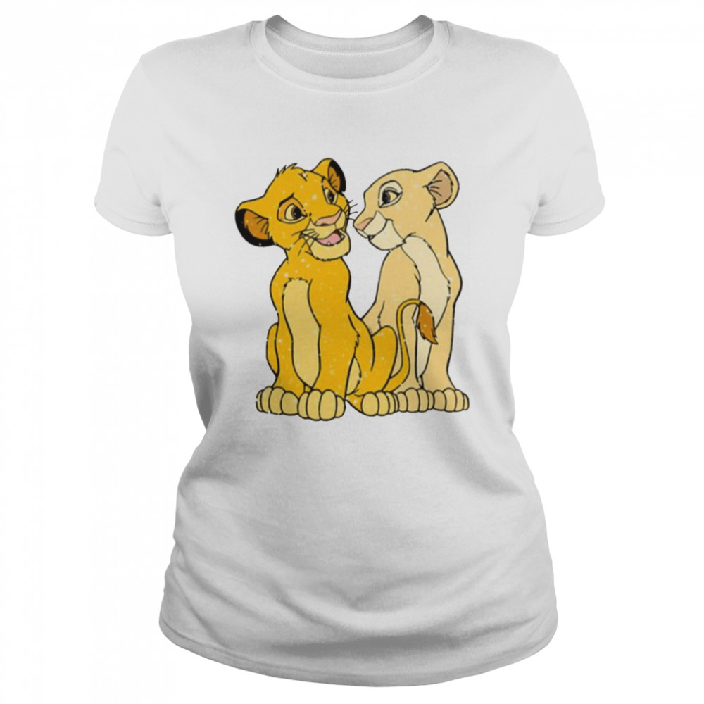 Baby Nala And Simba The Lion King shirt Classic Women's T-shirt