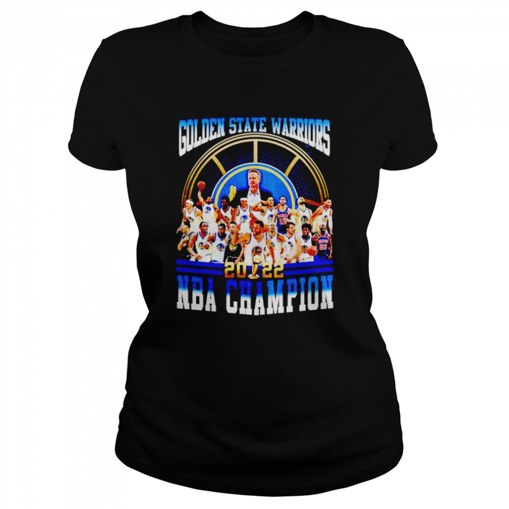 Golden State Warriors Basketball Finals 2022 NBA Champions shirt Classic Women's T-shirt