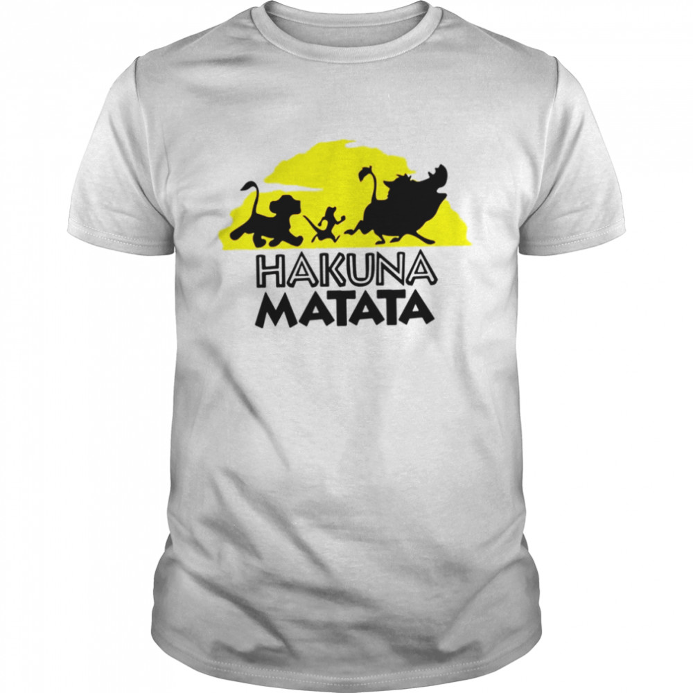 Hakuna Matata Simba The Lion King shirt Classic Men's T-shirt