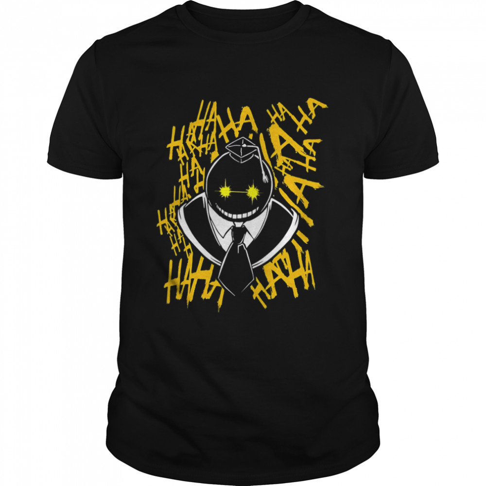 Horror Laughing Assassination Classroom shirt