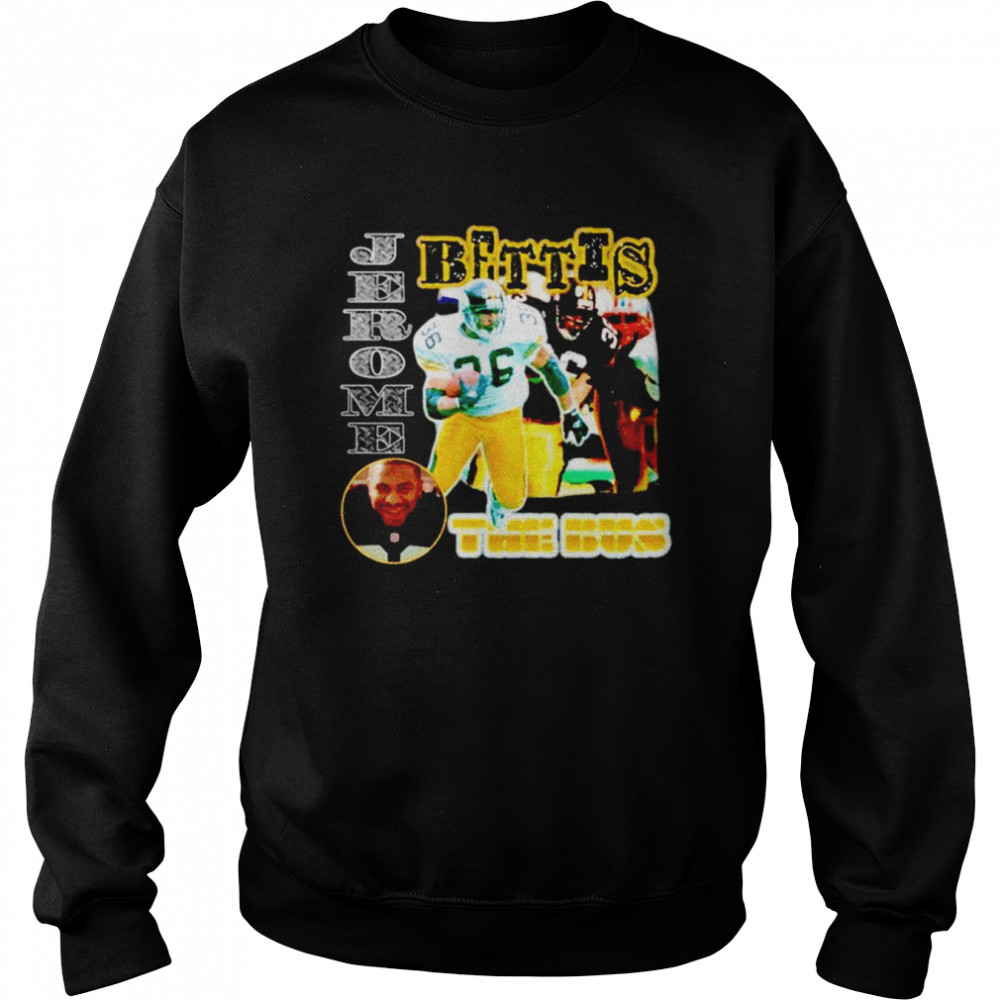 Jerome Bettis The Bus Pittsburgh Steelers shirt Unisex Sweatshirt
