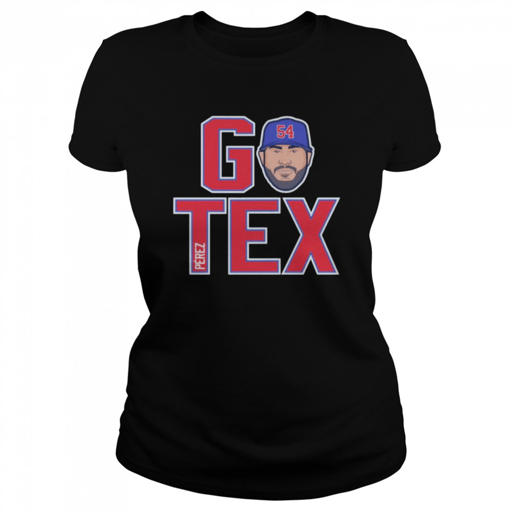 Martin Perez Texas Rangers Go Tex shirt Classic Women's T-shirt