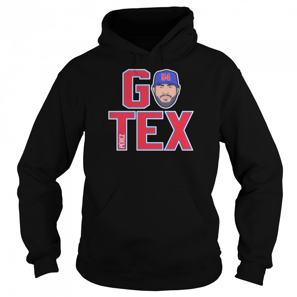 Martin Perez Texas Rangers Go Tex shirt Unisex Hoodie