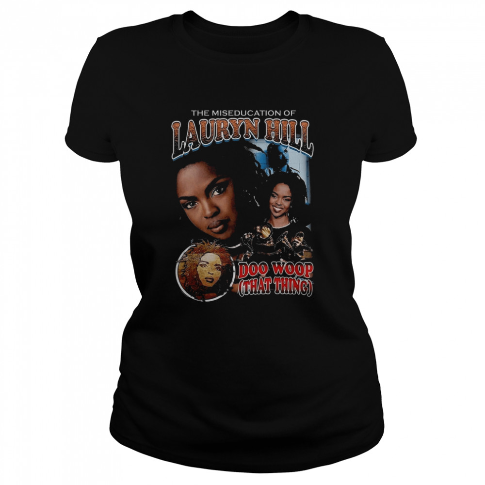 Portrait Of Lauryn Hill Retro Vintage shirt Classic Women's T-shirt