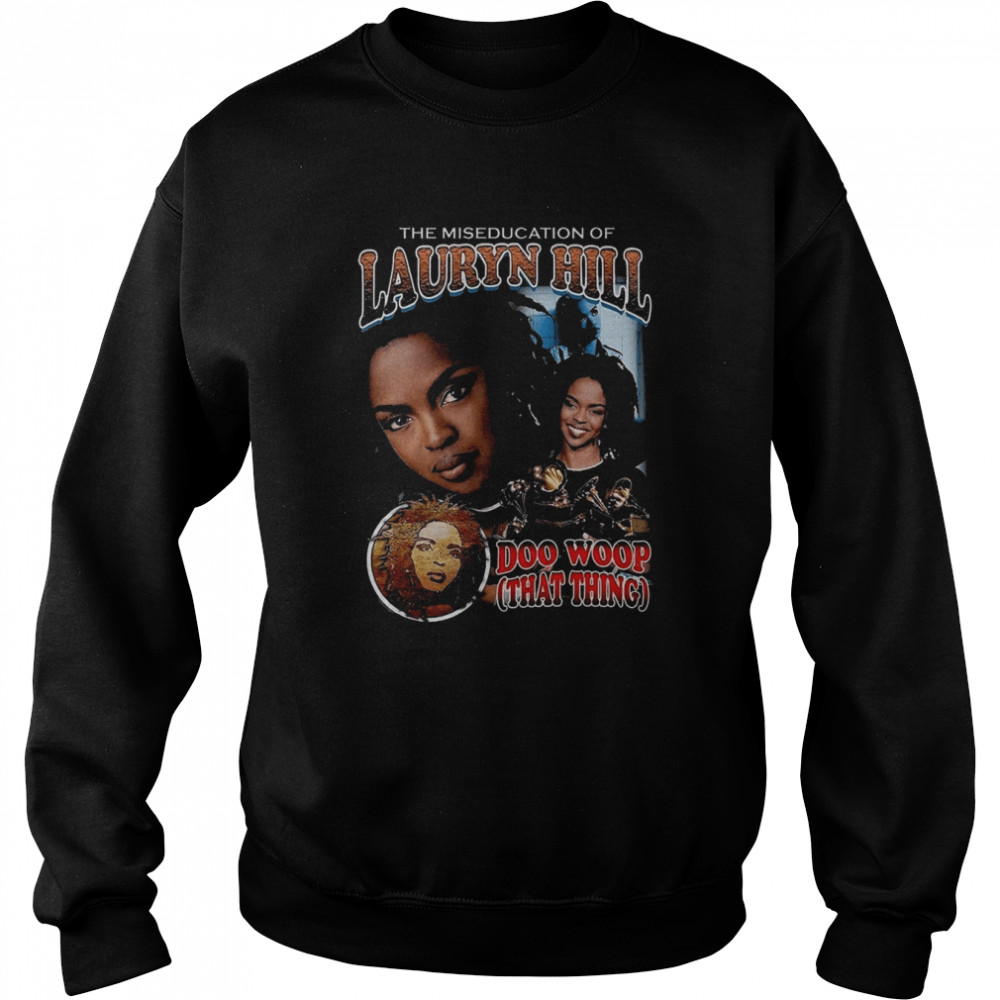 Portrait Of Lauryn Hill Retro Vintage shirt Unisex Sweatshirt