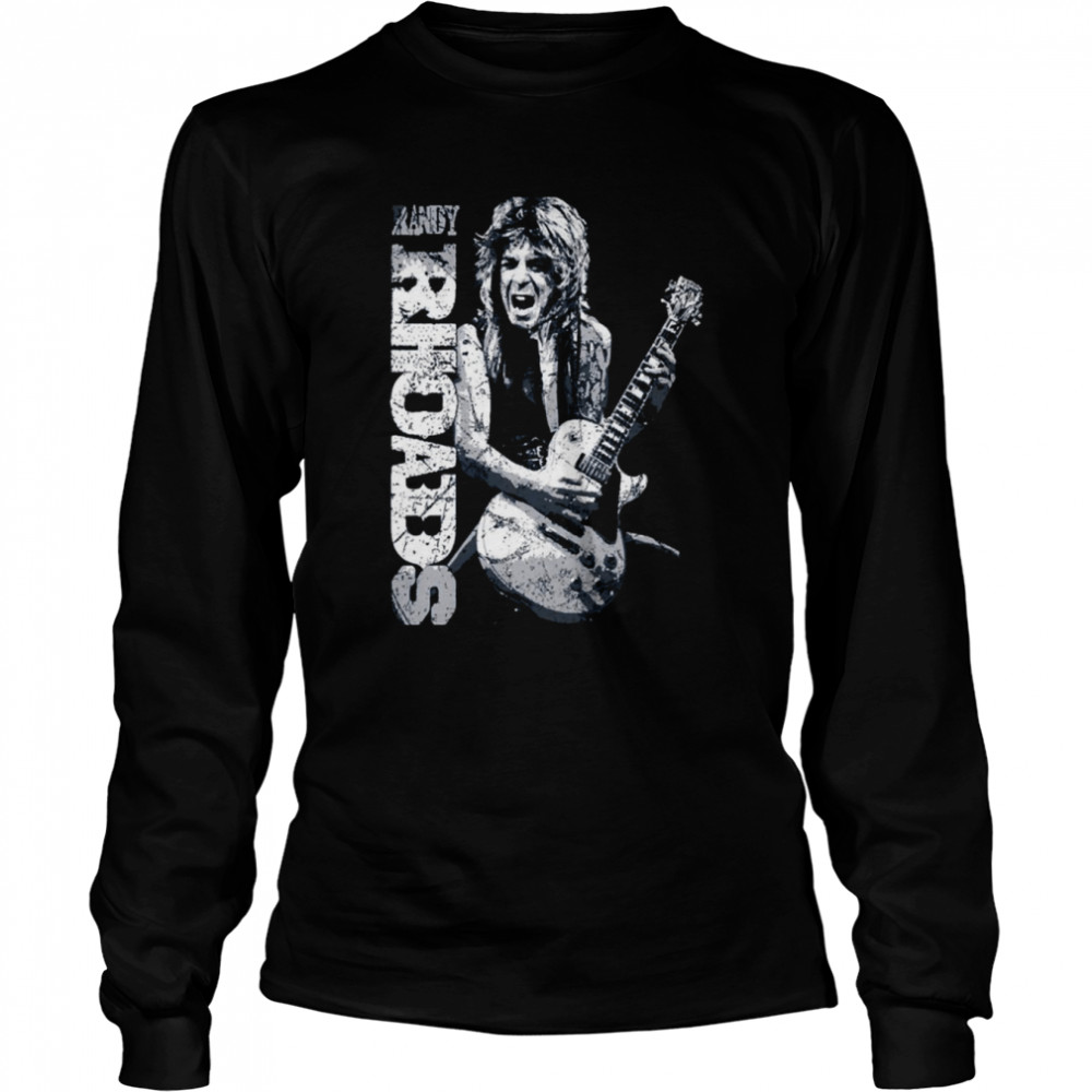 Randy Rhoads shirt Long Sleeved T-shirt