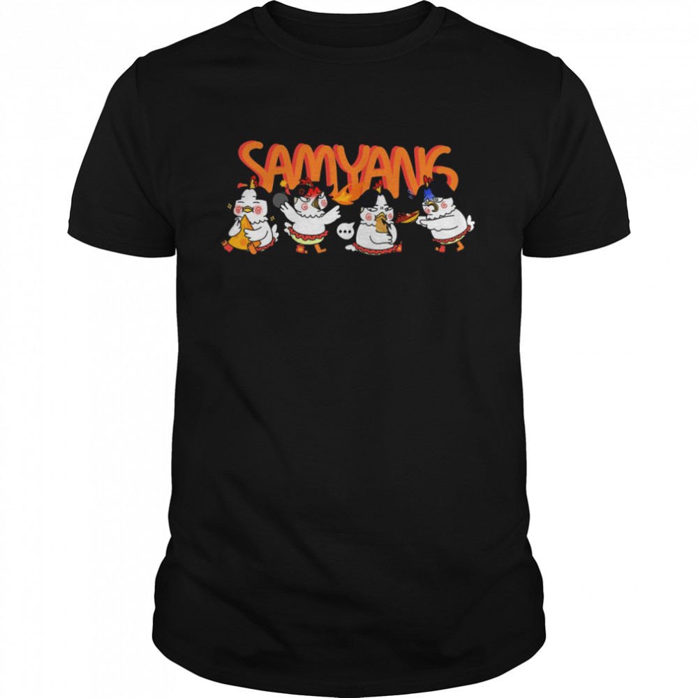 Samyang Spicy Noodle Chicken shirt Classic Men's T-shirt