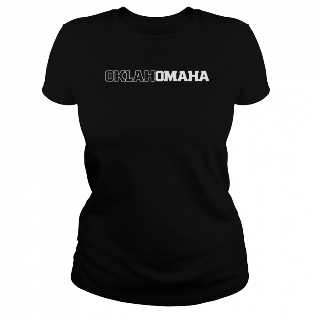 Sooner nation oklahomaha run to the roar shirt Classic Women's T-shirt