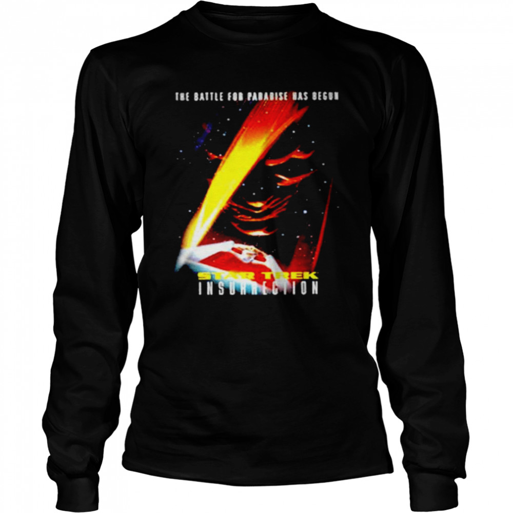 Star Trek Insurrection Movie T- Long Sleeved T-shirt
