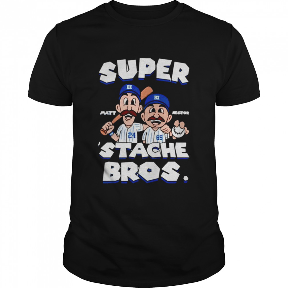Super Stache Bros  Classic Men's T-shirt