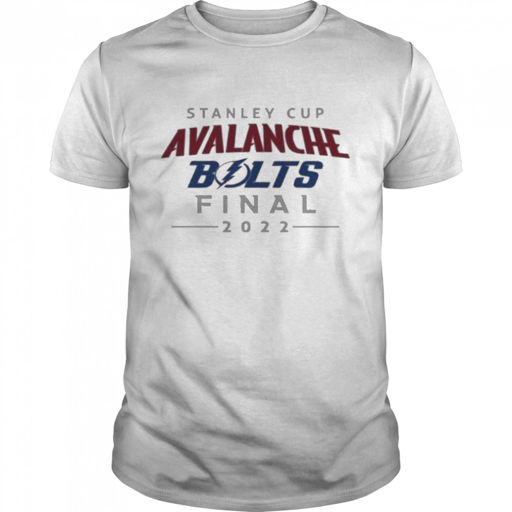 Tampa Bay Lightning vs Colorado Avalanche Stanley Cup Avalanche bolts final 20222 shirt