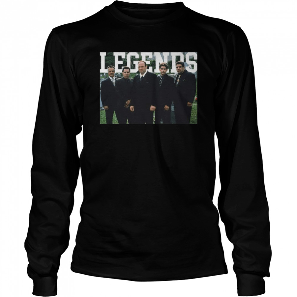 The Cosa Nostra Sopranos Legend  Long Sleeved T-shirt