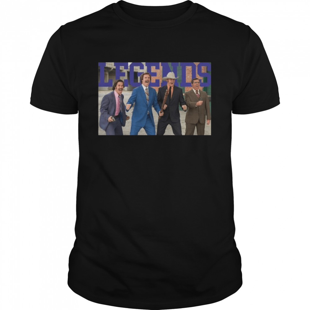 The News Team Anchorman Legend  Classic Men's T-shirt