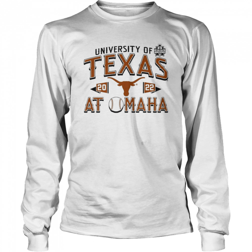 University Of Texas Longhorn At Omaha College World Series 38 Times shirt Long Sleeved T-shirt