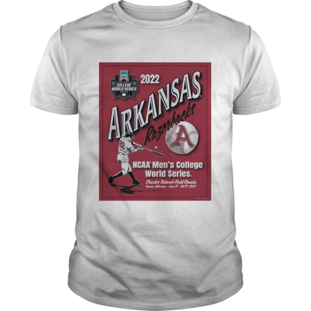 2022 Arkansas Razorback Baseball Ncaa Men’s Cws Posters Shirt