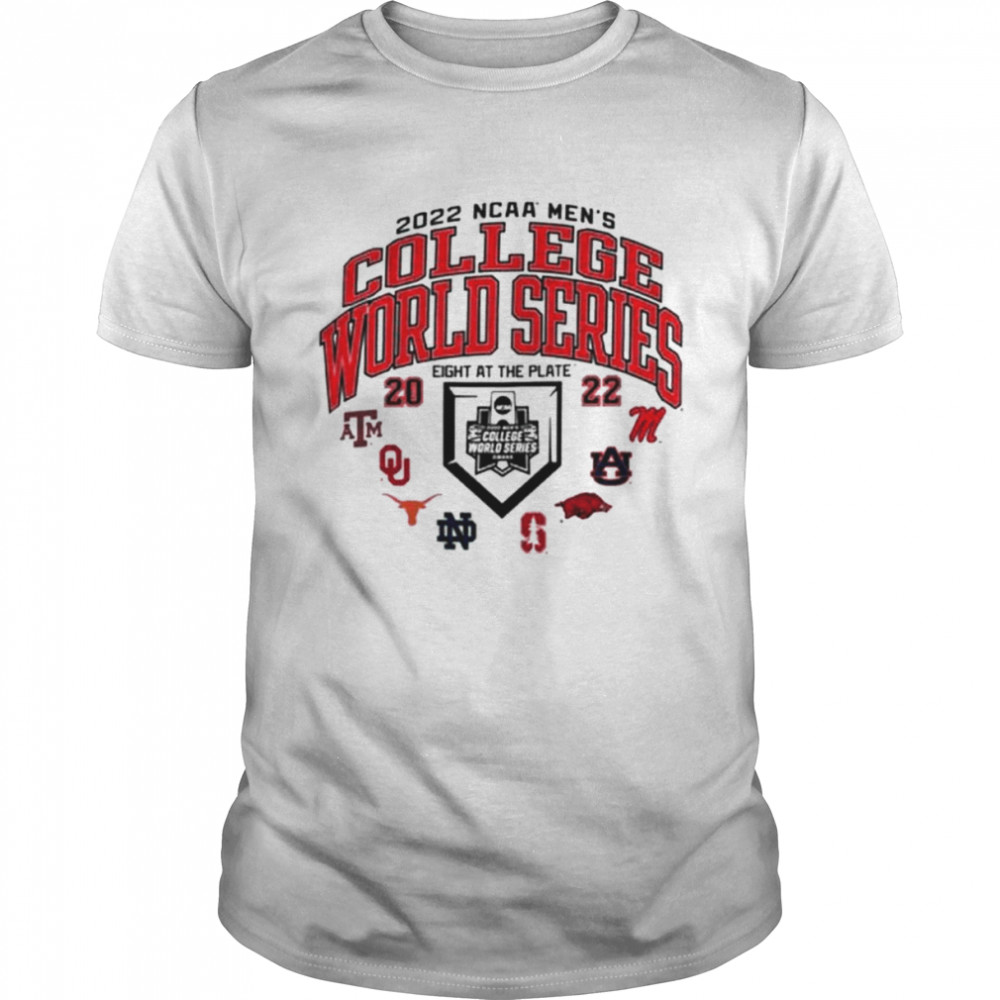 2022 Ncaa Men’s College World Series Eight At The Plate Shirt