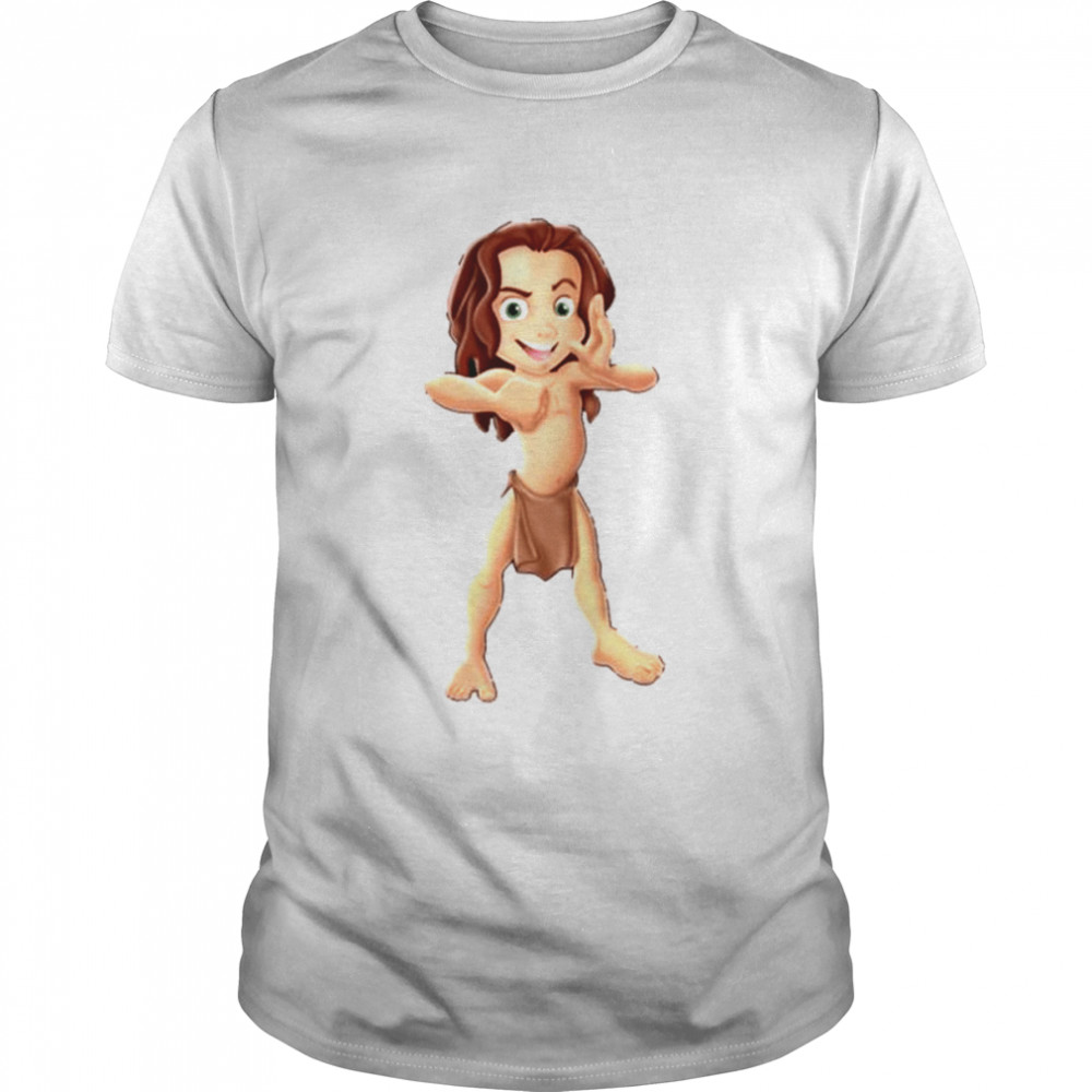 Animated Boy Tarzan Disney Movie shirt