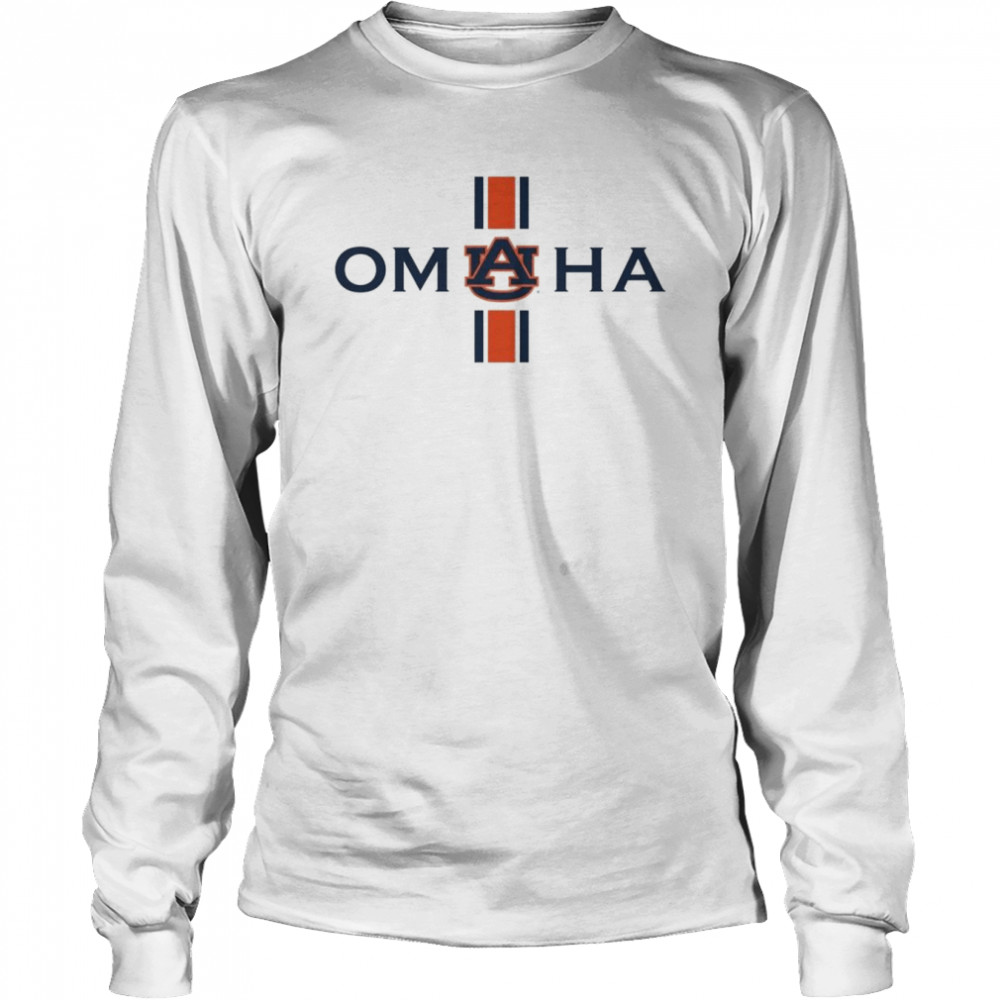 Auburn Tigers 2022 CWS Omaha  Long Sleeved T-shirt